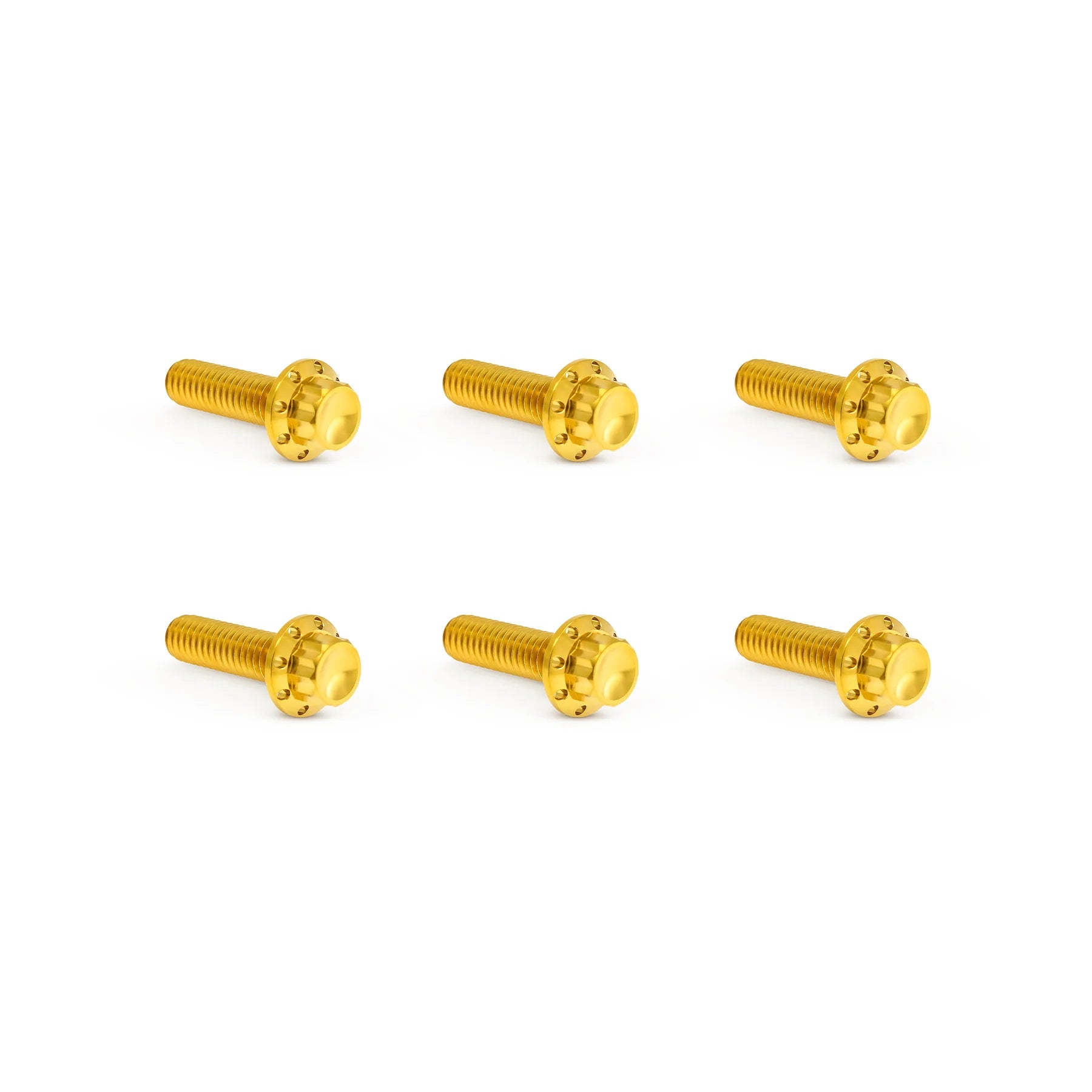 ARLEN NESS Transmission Top Cover Titanium 12-Point Bolt Kits, Gold