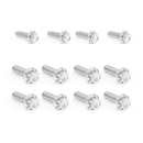 ARLEN NESS Transmission Side Cover & Trap Door Titanium 12-Point Bolt Kits, Polished-4