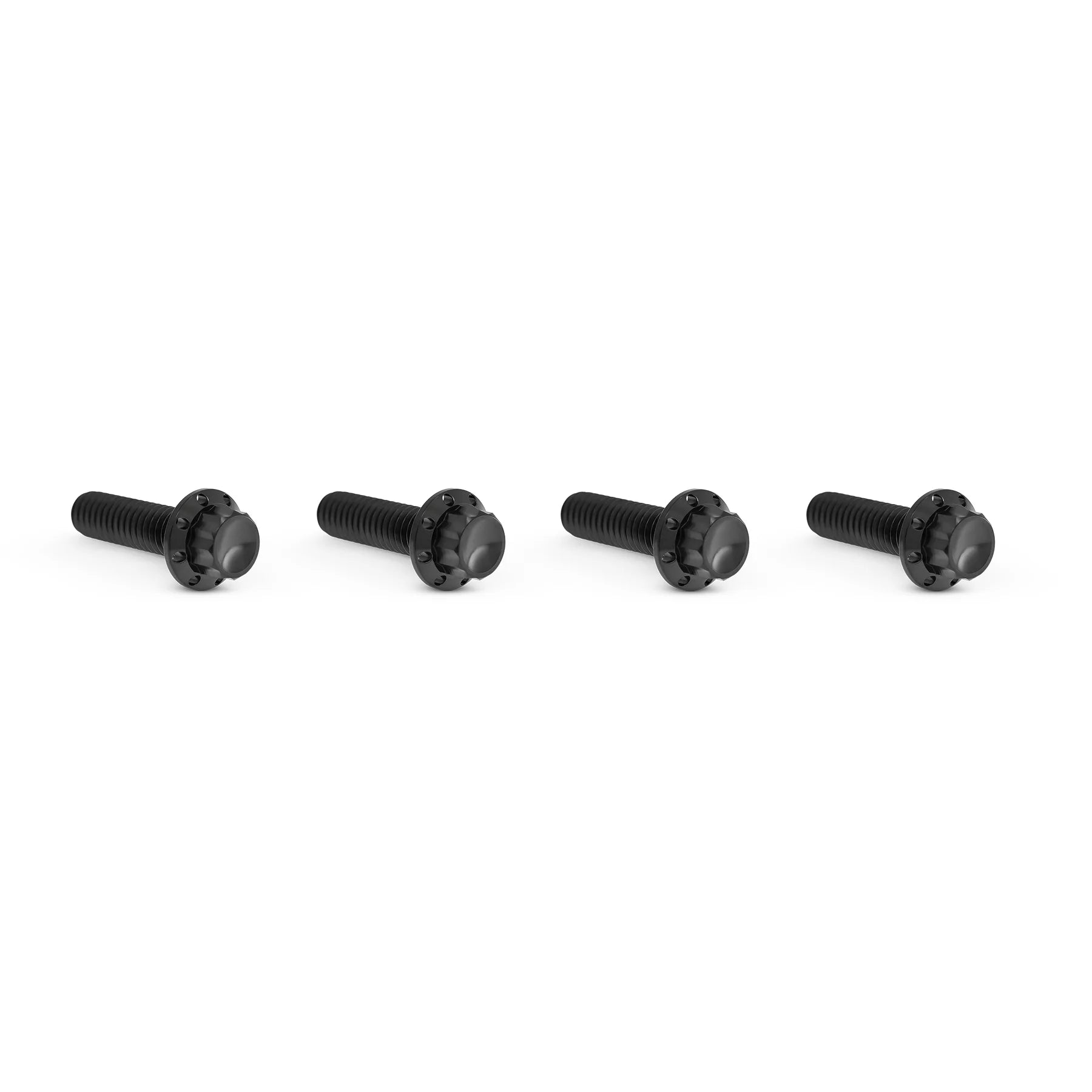 ARLEN NESS Transmission Top Cover Titanium 12-Point Bolt Kits, Black - 0