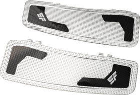 SLYFOX Driver Floorboards - Black Polished - Touring SF-905-00-2