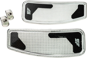 SLYFOX Mini Floorboards - Chrome Polished - Male Mount SF-906-00-2