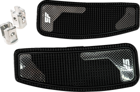 SLYFOX Mini Floorboards - Black Anodized - Male Mount - M8 SF-906-01-1