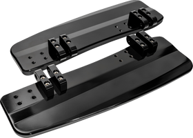 SLYFOX Driver Floorboards - Black Anodized - Touring SF-905-00-1