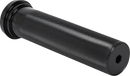 THRASHIN SUPPLY CO. Throttle Tube - Knurled - 1" - TBW - Black TSC-2704-1