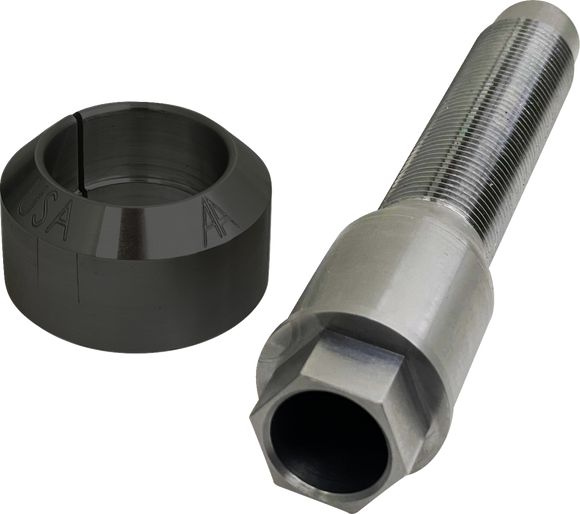 ALLOY ART Steering Stem - Upper - Black AARS-2