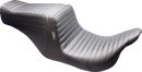 LE PERA Tailwhip Up Front Seat - Pleated - Black - FL '08-'24 LKU-587PT
