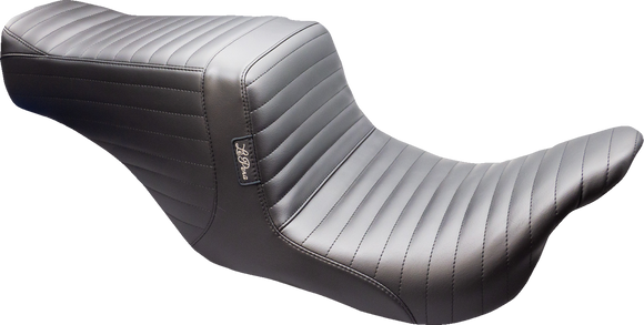 LE PERA Tailwhip Up Front Seat - Pleated - Black - FL '08-'24 LKU-587PT