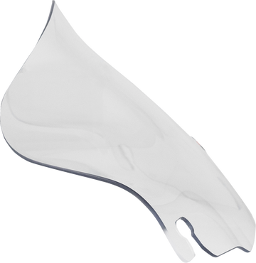 KLOCK WERKS Flare* Windshield - 6-1/2" - Clear - FLH KWW-01-0701