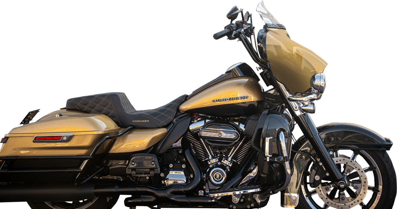 KLOCK WERKS Flare* Windshield - 6-1/2" - Clear - FLH KWW-01-0702
