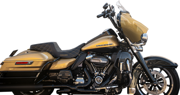 KLOCK WERKS Flare* Windshield - 6-1/2" - Clear - FLH KWW-01-0702