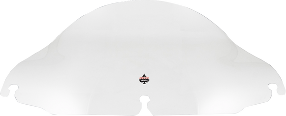 KLOCK WERKS Flare* Windshield - 6-1/2" - Clear - FLH KWW-01-0701