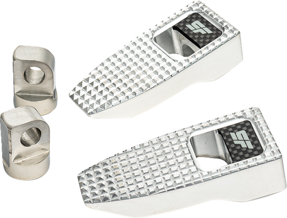 SLYFOX Speed Pegs - Silver Polished SF-903-00-2