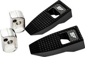 SLYFOX Speed Pegs - Black Anodized - Rear SF-903-02-1