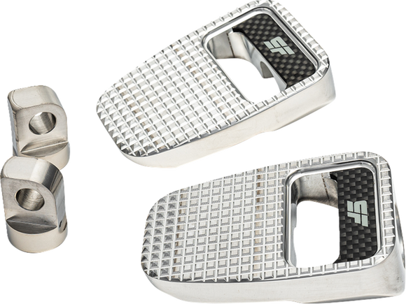 SLYFOX Footpegs - Silver Polished SF-904-00-2