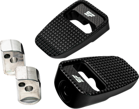 SLYFOX Footpegs - Black Anodized - Rear SF-904-02-1