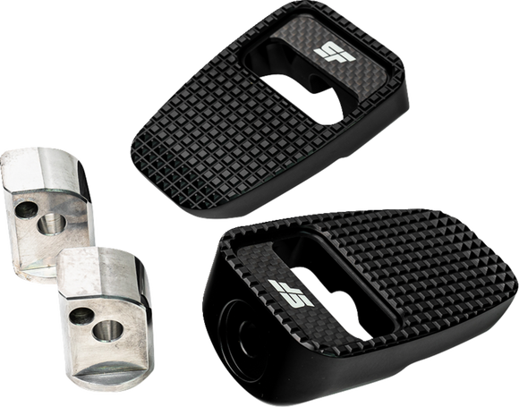 SLYFOX Footpegs - Black Anodized - Rear SF-904-02-1
