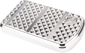 THRASHIN SUPPLY CO. Brake Pedal Pad - Chrome - FL TSC-2201-3