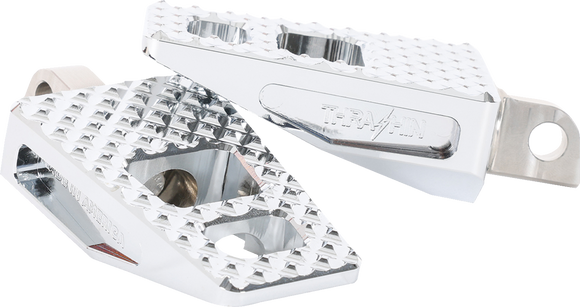 THRASHIN SUPPLY CO. P-54 Footpegs - Front/Rear - Chrome TSC-2020-3-D