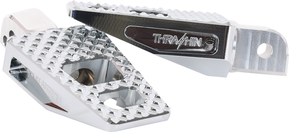 THRASHIN SUPPLY CO. P-54 Footpegs - Rear - Chrome TSC-2020-3-SR