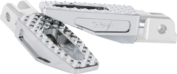 THRASHIN SUPPLY CO. Slim P-54 Footpegs - Front - Chrome TSC-2021-3-SF