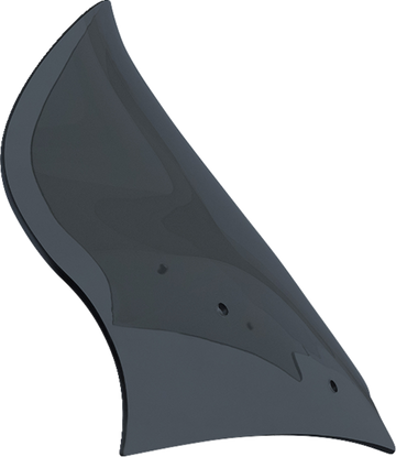 KLOCK WERKS Flare* Windshield - 13-1/2" - Dark Smoke - FLTRX KWW-01-0704-DS