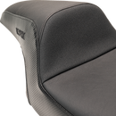 SLYFOX Drifter Seat - Black Logo - Smooth Vinyl - Carbon Fiber - FL '97-'07 0801-1612