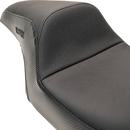 SLYFOX Drifter Seat - Black Logo - Smooth Vinyl - Carbon Fiber - FL '08-'23 0801-1614