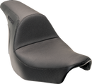 SLYFOX Lowrider Drifter Seat - Black Logo - Smooth Vinyl - Carbon Fiber - FXLR/FLSB '18-'24 0802-1589