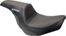 SLYFOX Lowrider Drifter Seat - Gray Logo - Smooth Vinyl - Carbon Fiber - FXLR/FLSB '18-'24 0802-1590