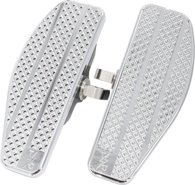 THRASHIN SUPPLY CO. Mini Floorboards - Chrome TSC-2025-3