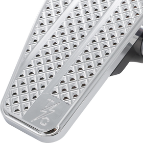 THRASHIN SUPPLY CO. Mini Floorboards - Chrome TSC-2030-3