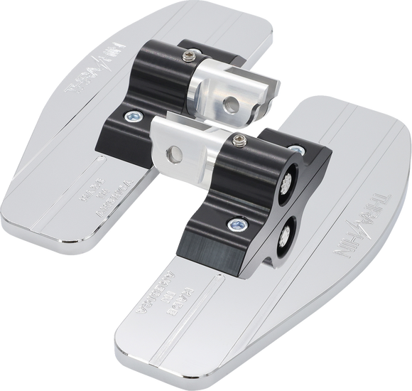 THRASHIN SUPPLY CO. Mini Floorboards - Chrome TSC-2030-3