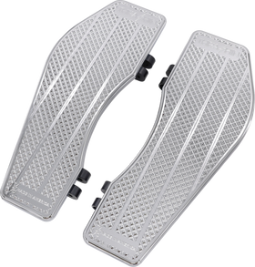 THRASHIN SUPPLY CO. Floorboards - Driver - Chrome TSC-2200-3