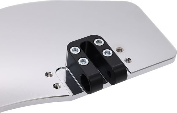 THRASHIN SUPPLY CO. Floorboards - Driver - Chrome TSC-2200-3