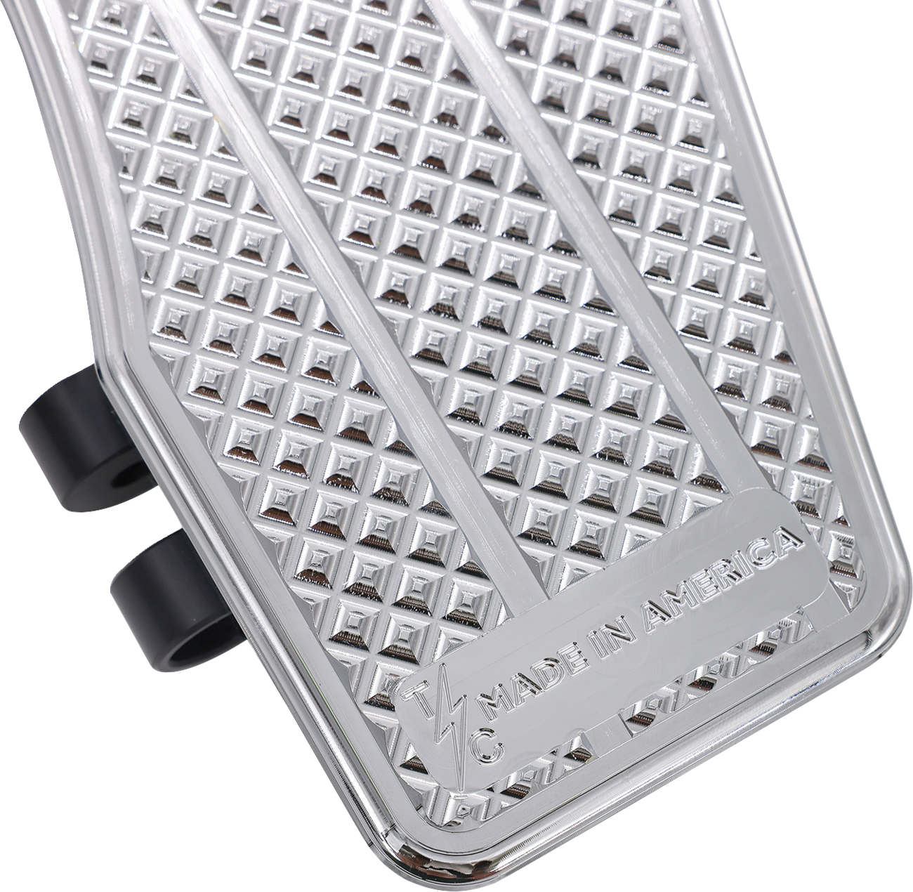 THRASHIN SUPPLY CO. Floorboards - Driver - Chrome TSC-2200-3