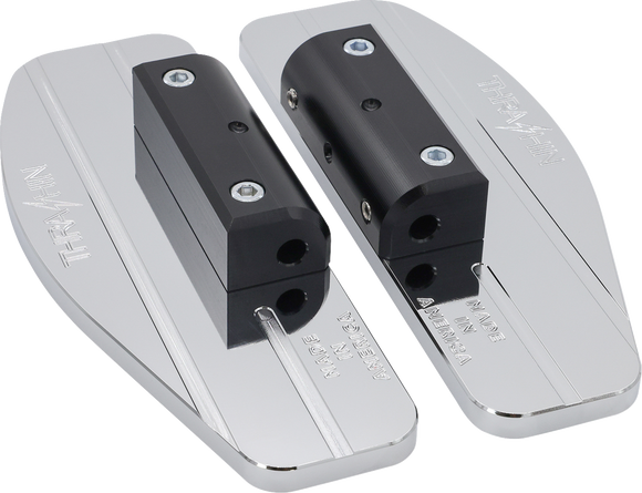 THRASHIN SUPPLY CO. Mini Floorboards - Passenger - Chrome TSC-2205-3