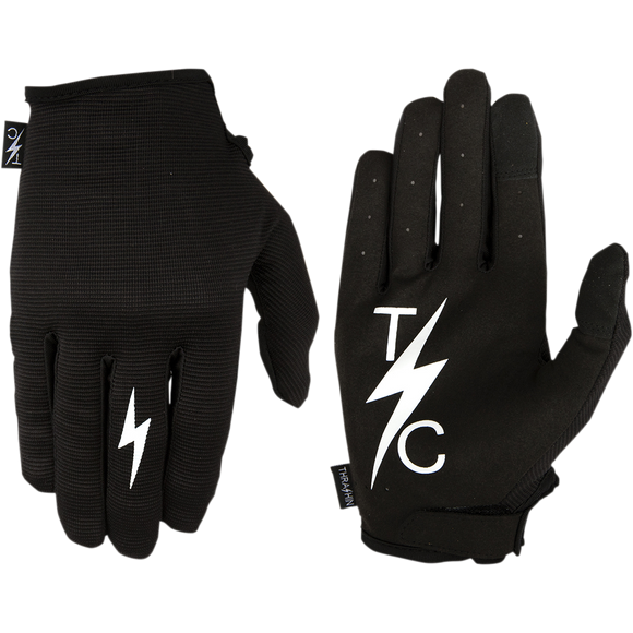 Thrashin Supply Co. Stealth V2 Moto Gloves – seamless synthetic palm motorcycle riding gloves