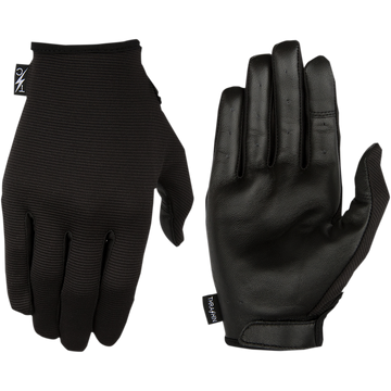 Thrashin Supply Co. Stealth Leather Palm Gloves