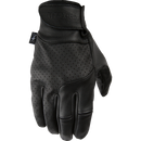 Thrashin Supply Co. Siege Premium Leather Gloves – perforated genuine leather motorcycle gloves