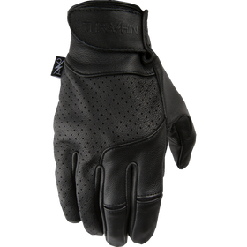 Thrashin Supply Co. Siege Premium Leather Gloves – perforated genuine leather motorcycle gloves