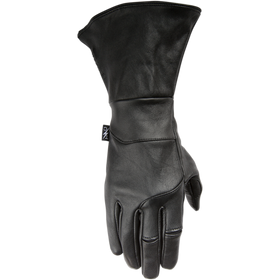 Thrashin Supply Co. Siege insulated leather gauntlet motorcycle gloves with 3M Thinsulate liner