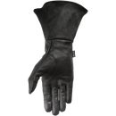 Thrashin Supply Co. Siege insulated leather gauntlet motorcycle gloves with 3M Thinsulate liner