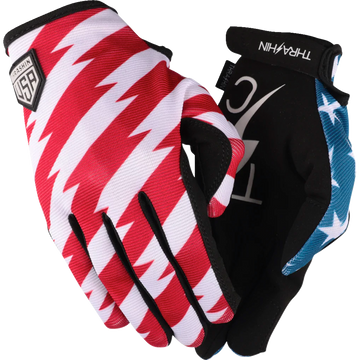 Thrashin Supply Co. Stars & Bolts Stealth Gloves