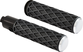 ARLEN NESS Diamond Grips - TBW - Chrome 500-059