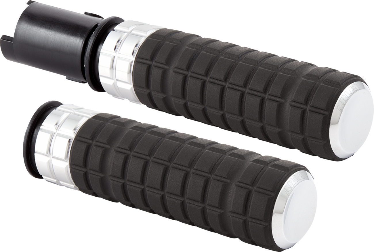 ARLEN NESS SpeedLiner Grips - TBW - Chrome 500-063