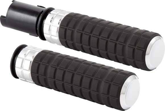 ARLEN NESS SpeedLiner Grips - TBW - Chrome 500-063