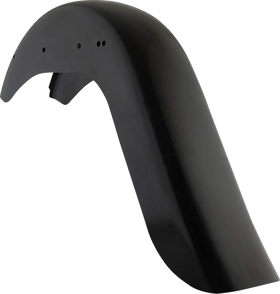 KLOCK WERKS Rear Fender - Vicla Smooth - 9" Extended Rear - Black KWF-02-0310