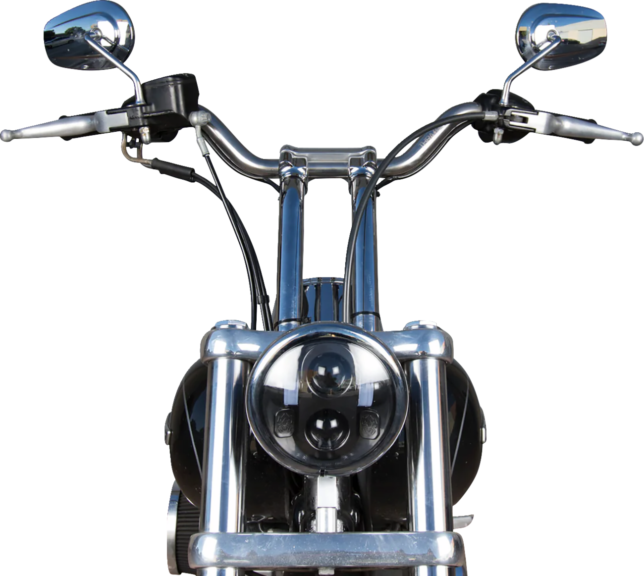 THRASHIN SUPPLY CO. 1" Handlebar - Mid Bend - Black TSC-2804-1