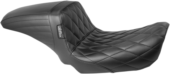 LE PERA Kickflip Seat - Diamond - Black - FXD '06-'17 LK-591DM