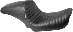LE PERA Kickflip Seat - Pleated - Black - FXD '06-'17 LK-591PT